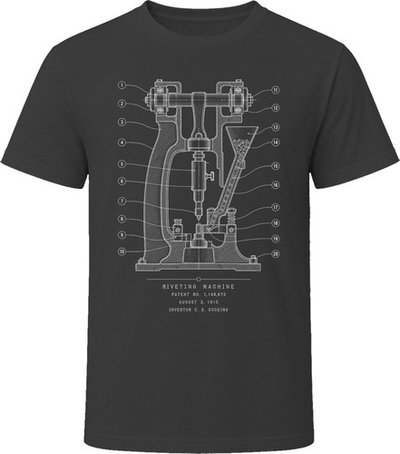 Riveting machine patent - riveting,